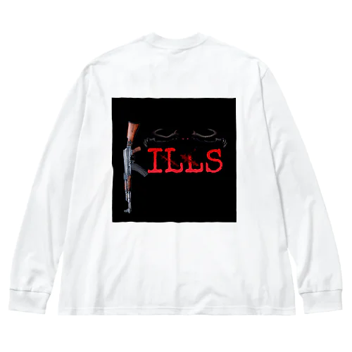 KILLS ビッグシルエットロングスリーブTシャツ