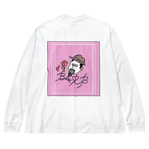 Rose Big Long Sleeve T-Shirt