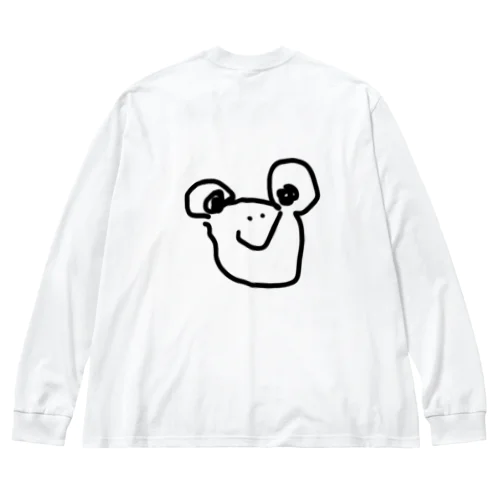 たんぼのシンガー 루즈핏 롱 슬리브 티셔츠