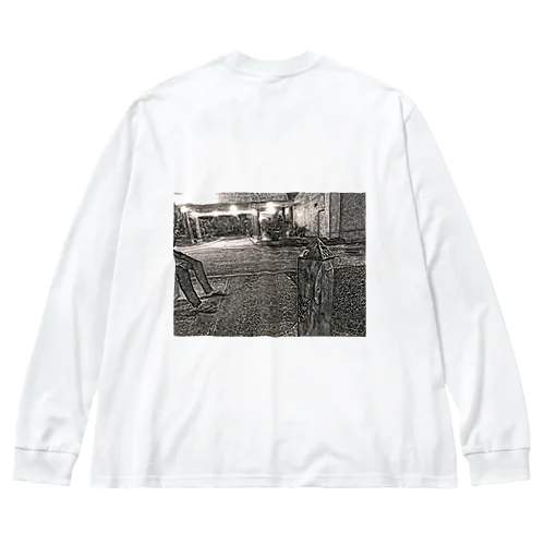 考えるとき Big Long Sleeve T-Shirt