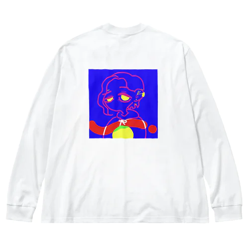 目迷五色 Big Long Sleeve T-Shirt