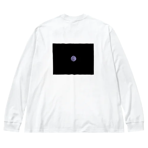 【バックプリント】満月ロンT ビッグシルエットロングスリーブTシャツ