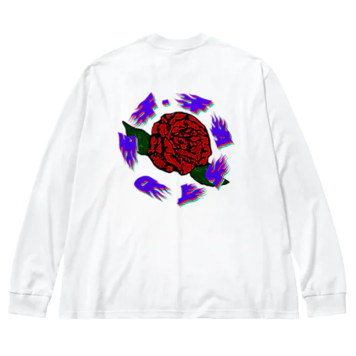 Rose T shirts Big Long Sleeve T-Shirt