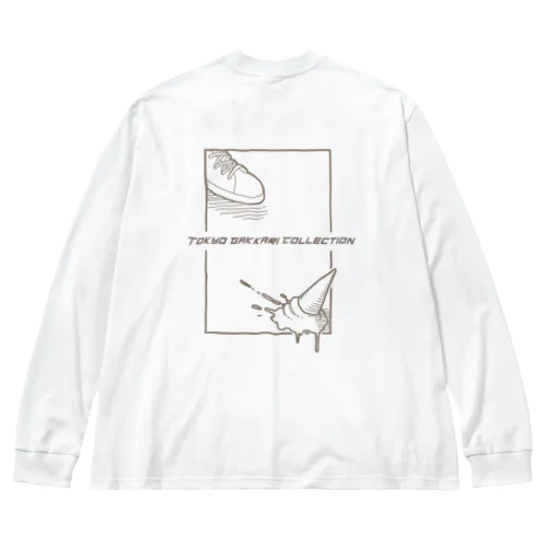 TOKYO GAKKARI COLLECTION 2021 -ソフトクリーム- ビッグシルエットロングスリーブTシャツ