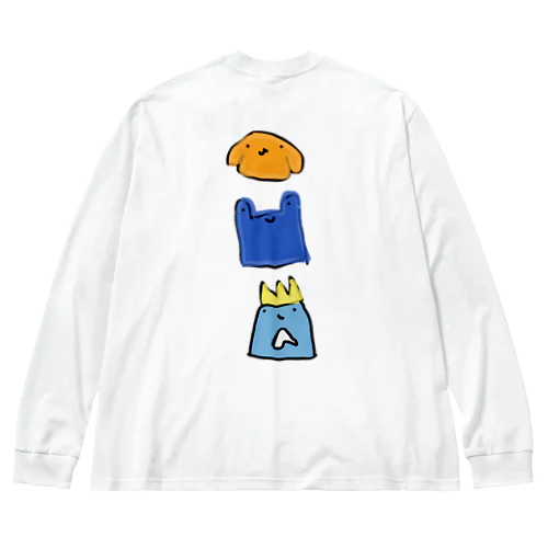 ゆるいやつら Big Long Sleeve T-Shirt