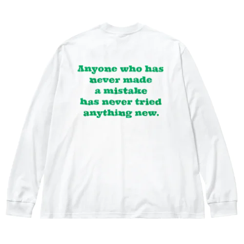 グリーンロゴTシャツ Big Long Sleeve T-Shirt