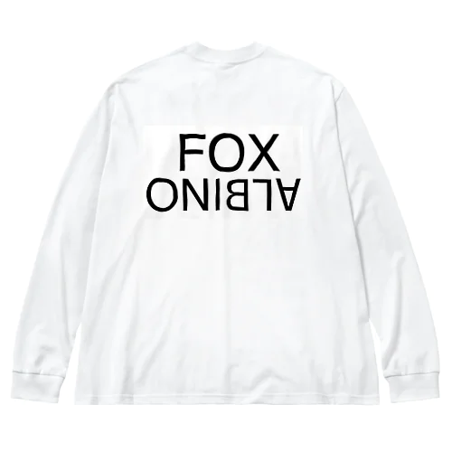 ALBINO FOX ビッグシルエットロングスリーブTシャツ