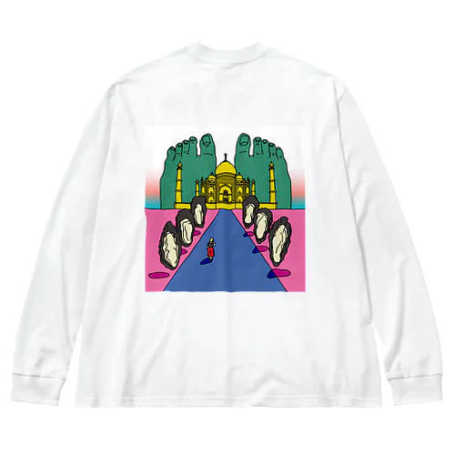 oyster Big Long Sleeve T-Shirt