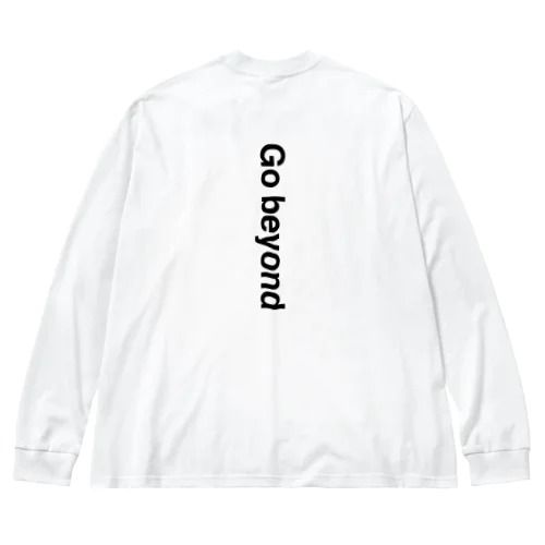 Go beyond ビッグシルエットロングスリーブTシャツ