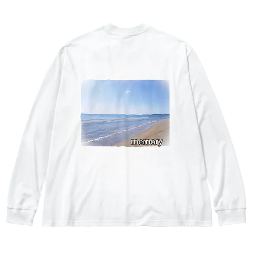 海〜Memory〜 Big Long Sleeve T-Shirt