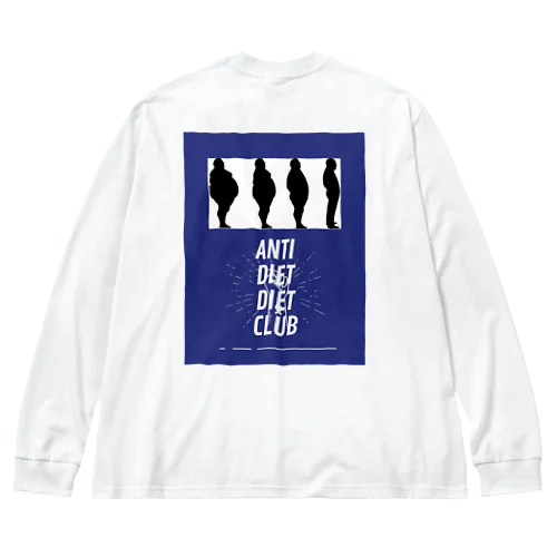 ANTI DIET DIET CLUB ビッグシルエットロングスリーブTシャツ