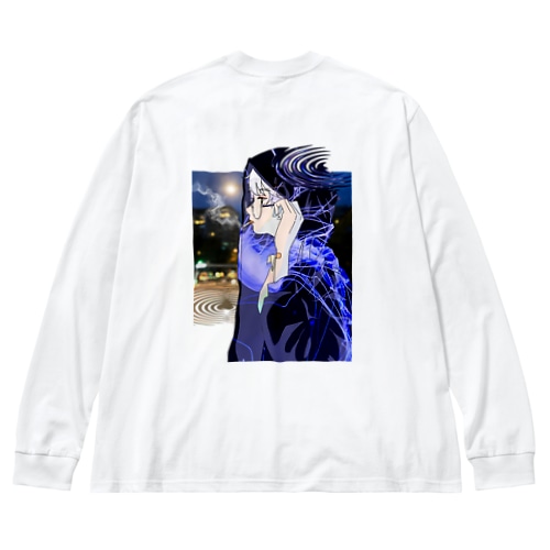 クラゲさんと女の子 Big Long Sleeve T-Shirt