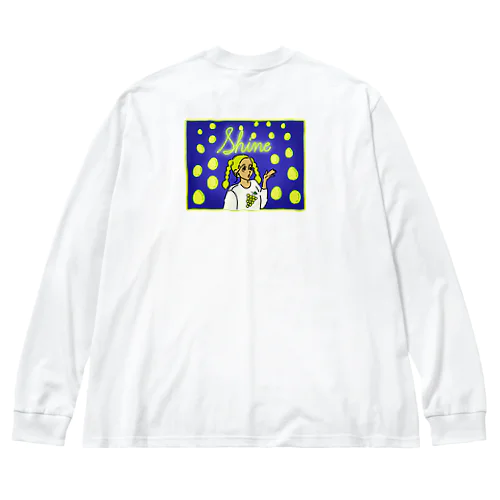 シャインマスカットは美味しい Big Long Sleeve T-Shirt