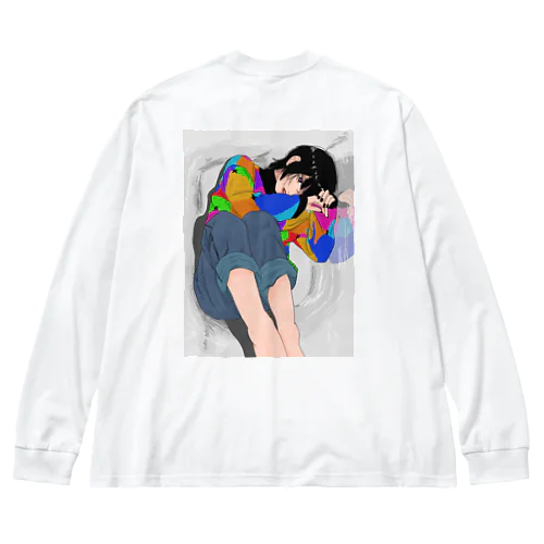 貴方の色に染まりたかった、 Big Long Sleeve T-Shirt