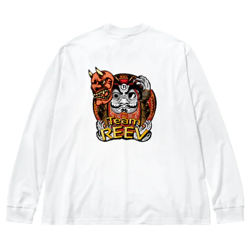 Team REEV ロンT ビッグシルエット 目あり Big Long Sleeve T-Shirt