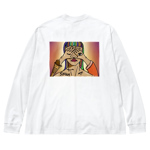 なっつのこころロンT Big Long Sleeve T-Shirt