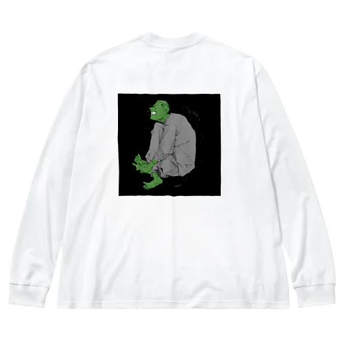 小指ぶつけたフランケンくん Big Long Sleeve T-Shirt