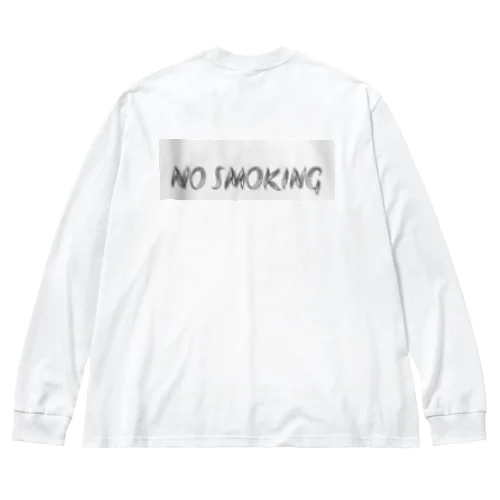 NO_SMOKING Lv.1 ビッグシルエットロングスリーブTシャツ