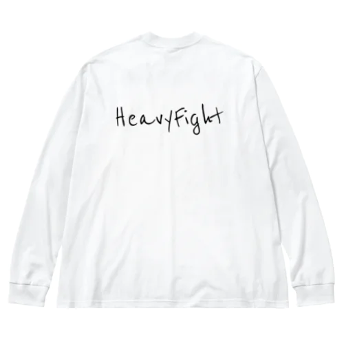 HF バックロゴ　ブラック Big Long Sleeve T-Shirt