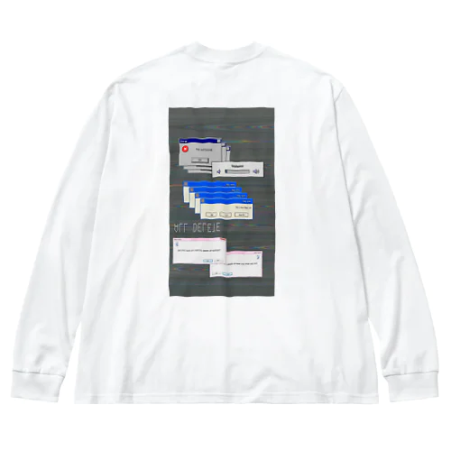 バグPC Big Long Sleeve T-Shirt