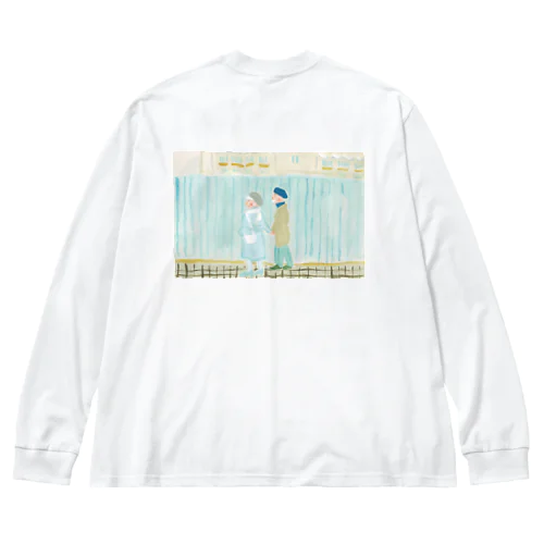 お洒落なご夫婦 Big Long Sleeve T-Shirt