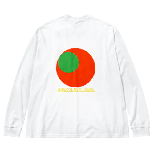 子供の目線 ビッグシルエットロングスリーブTシャツ