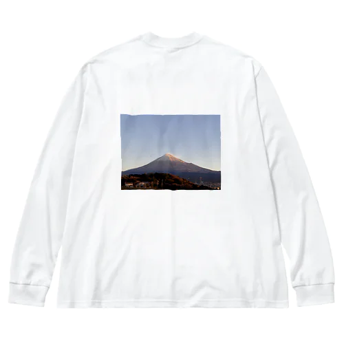 富士山 Big Long Sleeve T-Shirt