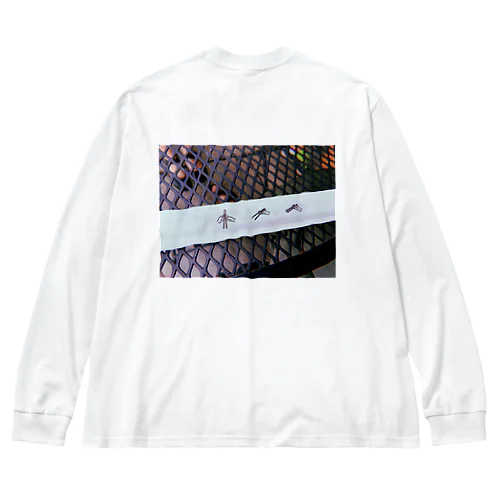 写真枠T/箸の使い方 Big Long Sleeve T-Shirt