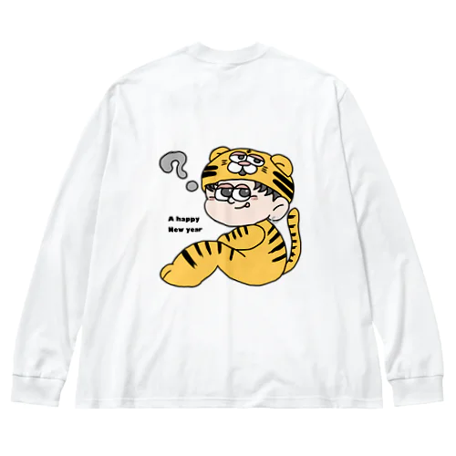 とらまるお ビッグシルエットロングスリーブTシャツ