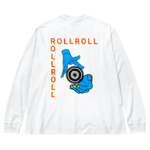 ROLLROLL ビッグシルエットロングスリーブTシャツ