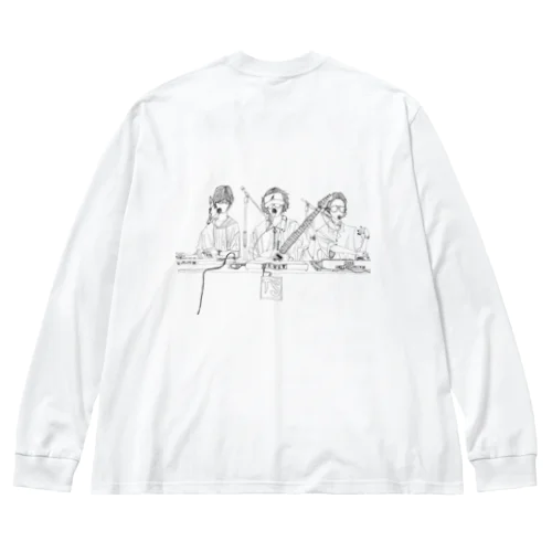 3ピース ビッグシルエットロングスリーブTシャツ