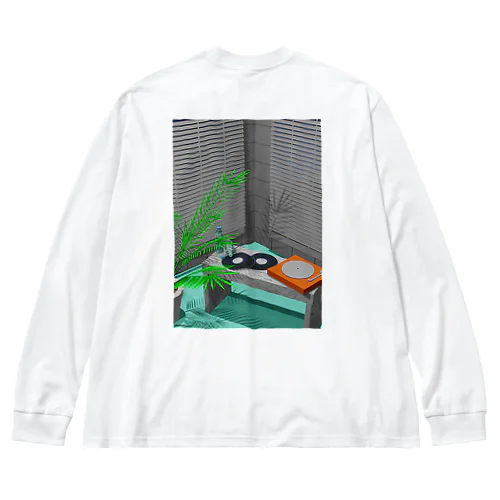 部屋のタイルな一角 Big Long Sleeve T-Shirt