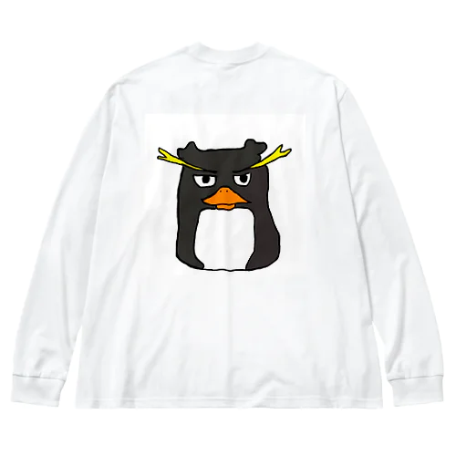 ペンギンくん 루즈핏 롱 슬리브 티셔츠