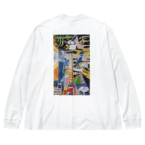 グラフィックT Big Long Sleeve T-Shirt