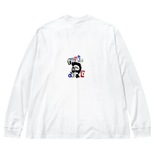 PUNKドクロ Big Long Sleeve T-Shirt