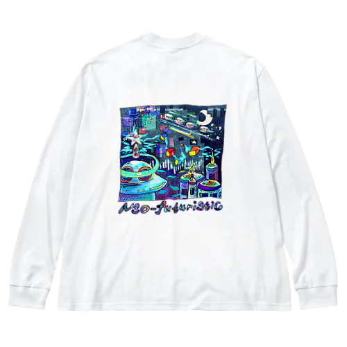 🛸ネオフュ〜チャ〜 Big Long Sleeve T-Shirt