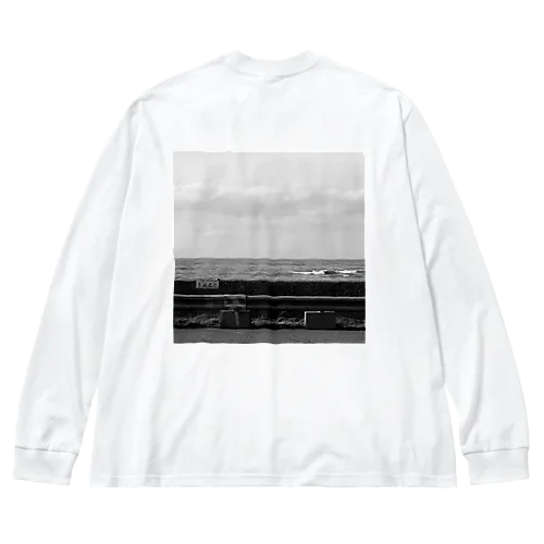 モノクロもいいよね Big Long Sleeve T-Shirt