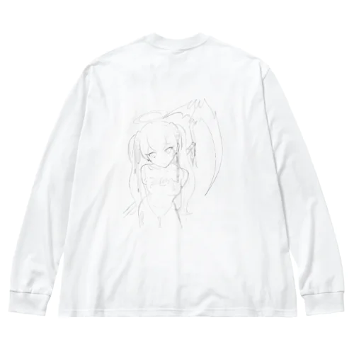 Batt3ry t3nshi Big Long Sleeve T-Shirt