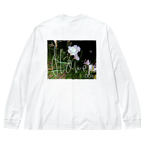 00'sのflower Big Long Sleeve T-Shirt