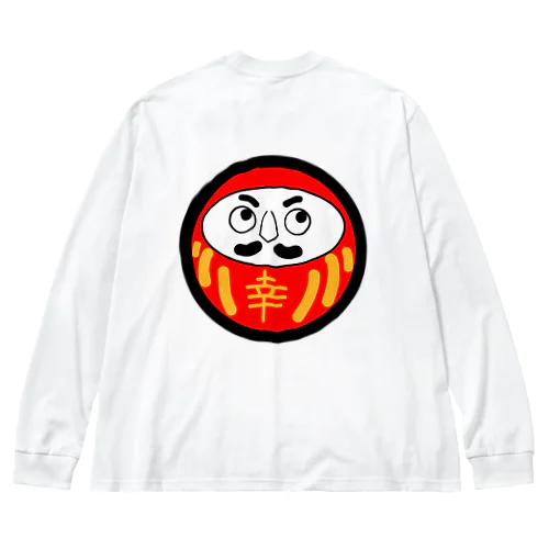 だるま Big Long Sleeve T-Shirt