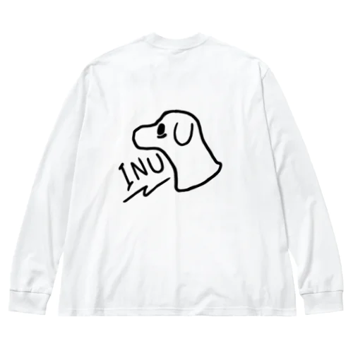 ねぶそくいぬ Big Long Sleeve T-Shirt