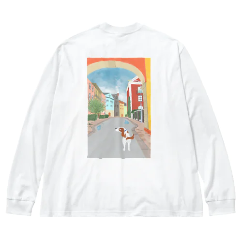 雨上がりdog Big Long Sleeve T-Shirt