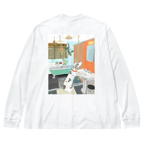 bathroom Big Long Sleeve T-Shirt