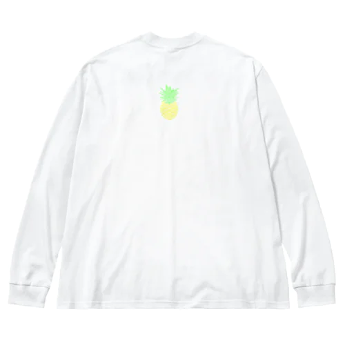 パイナップル Big Long Sleeve T-Shirt