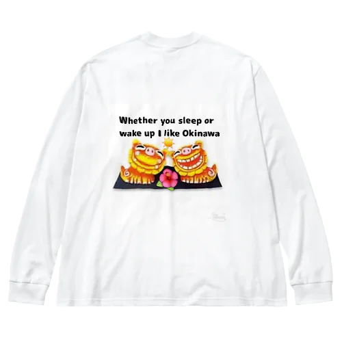 沖縄🌺大好きシーサーちゃん Big Long Sleeve T-Shirt