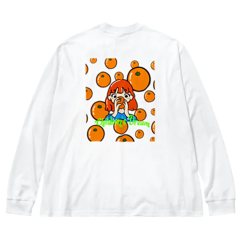 children dream -orange- Big Long Sleeve T-Shirt