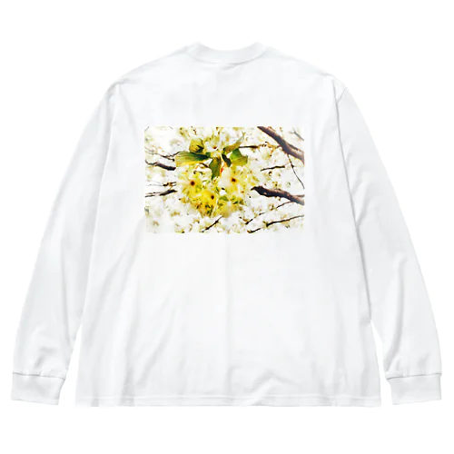 桜 light ビッグシルエットロングスリーブTシャツ