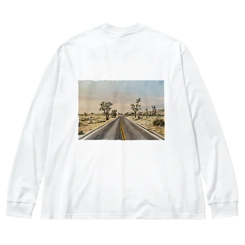 ROADTRIP ビッグシルエットロングスリーブTシャツ