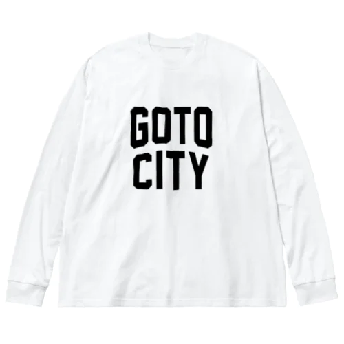 五島市 GOTO CITY ビッグシルエットロングスリーブTシャツ