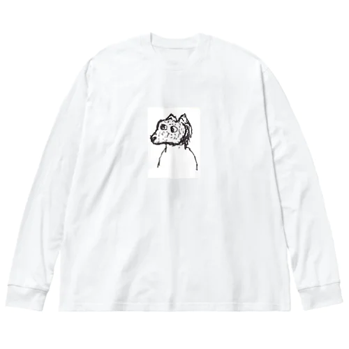 僕の犬 ビッグシルエットロングスリーブTシャツ